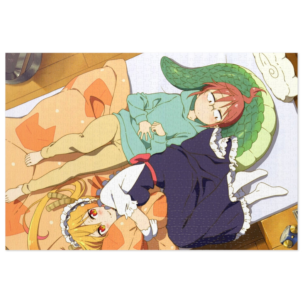 Miss Kobayashi's Dragon Maid Kobayashi, Kobayashi San Chi No Maid Dragon, Tohru Jigsaw Puzzle