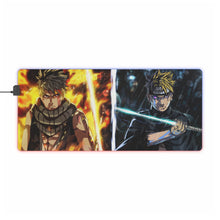 Load image into Gallery viewer, Kawaki and Boruto RGB LED Mouse Pad (Desk Mat)
