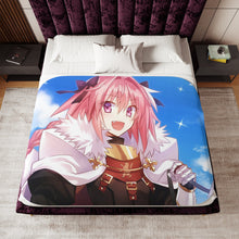 Load image into Gallery viewer, Anime Fate/Apocrypha Sherpa Blanket
