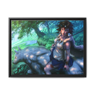 Princess Mononoke Canvas Framed Art Print