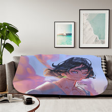 Load image into Gallery viewer, Anime Howl&#39;s Moving Castle Sherpa Blanket
