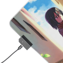 Load image into Gallery viewer, Eren,Mikasa and Armin RGB LED Mouse Pad (Desk Mat)
