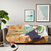 Load image into Gallery viewer, Miss Kobayashi&#39;s Dragon Maid Kobayashi, Kobayashi San Chi No Maid Dragon, Tohru Sherpa Blanket
