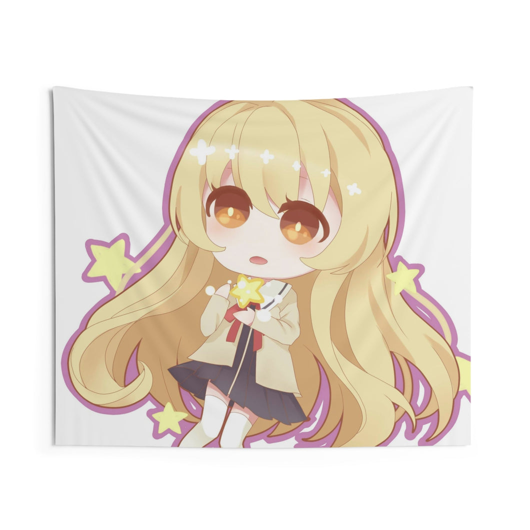 Aho Girl Indoor Wall Tapestry