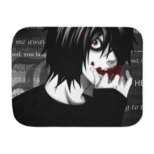Load image into Gallery viewer, Anime Death Note Sherpa Blanket
