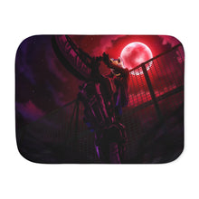 Load image into Gallery viewer, Durarara!! Celty Sturluson Sherpa Blanket
