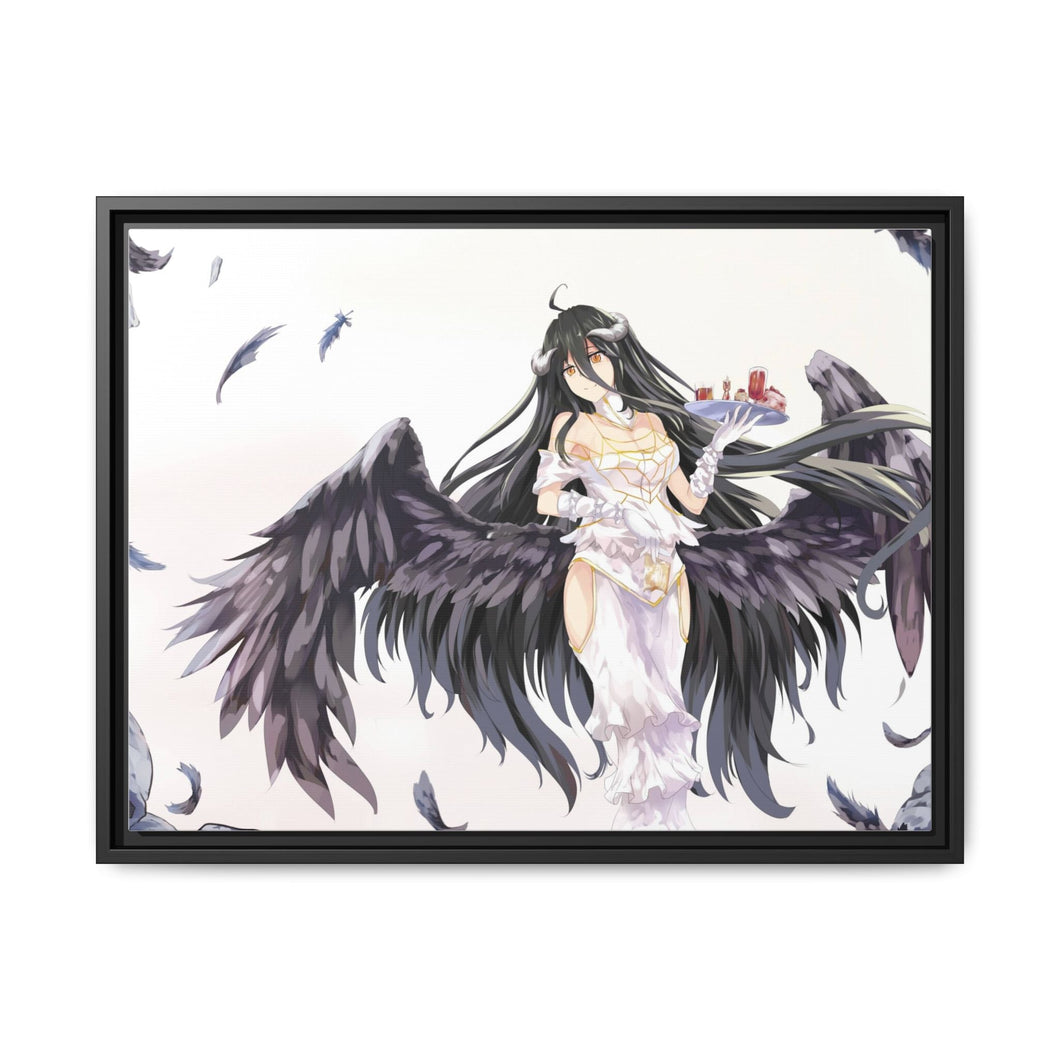 Albedo Canvas Framed Art Print