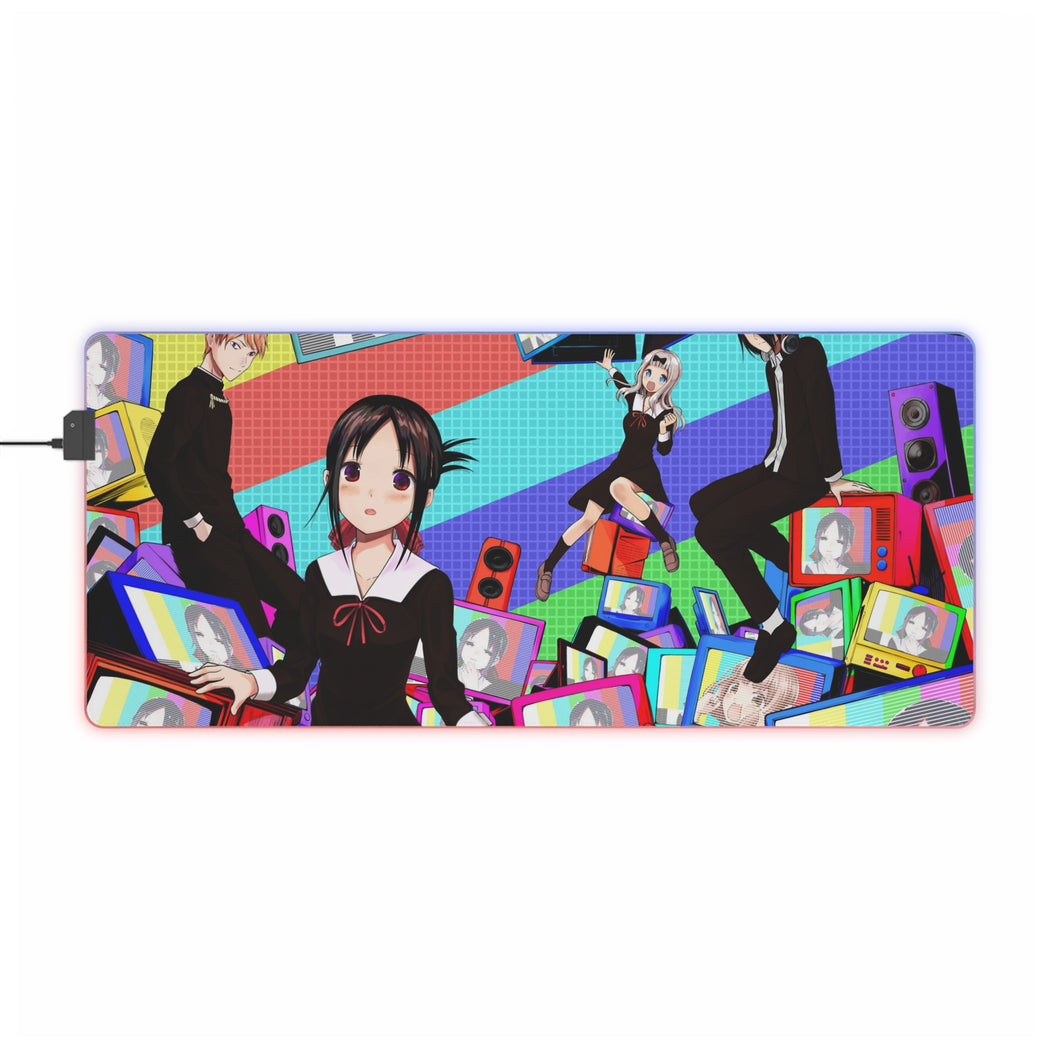 Anime Kaguya-sama: Love is War RGB LED Mouse Pad (Desk Mat)
