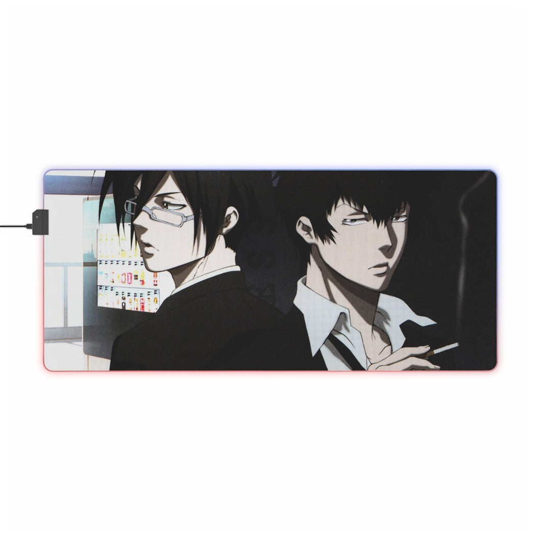 Psycho-Pass Nobuchika Ginoza RGB LED Mouse Pad (Desk Mat)
