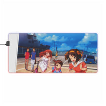 Load image into Gallery viewer, The Melancholy Of Haruhi Suzumiya RGB LED Mouse Pad (Desk Mat)

