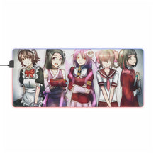 Load image into Gallery viewer, The World God Only Knows Elucia De Lute Ima, Shiori Shiomiya, Ayumi Takahara RGB LED Mouse Pad (Desk Mat)
