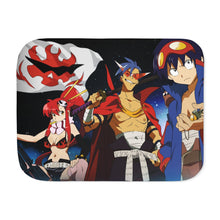 Load image into Gallery viewer, Anime Tengen Toppa Gurren Lagann Sherpa Blanket
