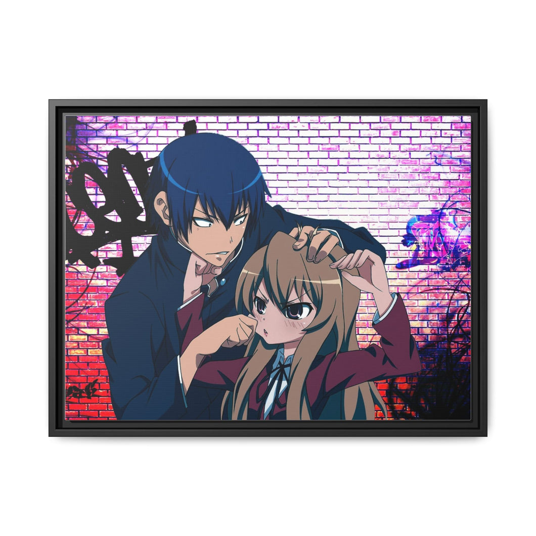 Anime Toradora! Canvas Framed Art Print