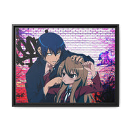 Anime Toradora! Canvas Framed Art Print