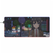 Load image into Gallery viewer, Rascal Does Not Dream of Bunny Girl Senpai RGB LED Mouse Pad (Desk Mat)
