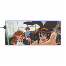 Load image into Gallery viewer, The Melancholy Of Haruhi Suzumiya RGB LED Mouse Pad (Desk Mat)
