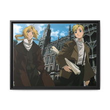 Load image into Gallery viewer, Anime FullMetal Alchemist Canvas Framed Art Print

