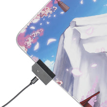 Load image into Gallery viewer, Azur Lane Akagi, Kaga RGB LED Mouse Pad (Desk Mat)
