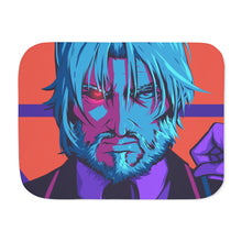 Load image into Gallery viewer, Overlord Sebas Tian Sherpa Blanket
