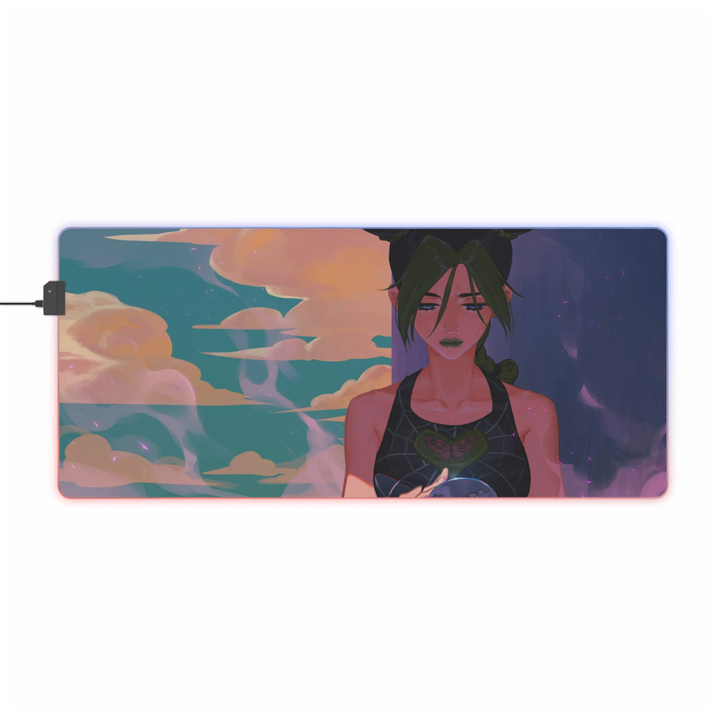 Jolyne Cujoh RGB LED Mouse Pad (Desk Mat)