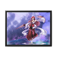 Erza Scarlet Canvas Framed Art Print