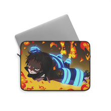 Load image into Gallery viewer, Fire Force Shinra Kusakabe Laptop Sleeve
