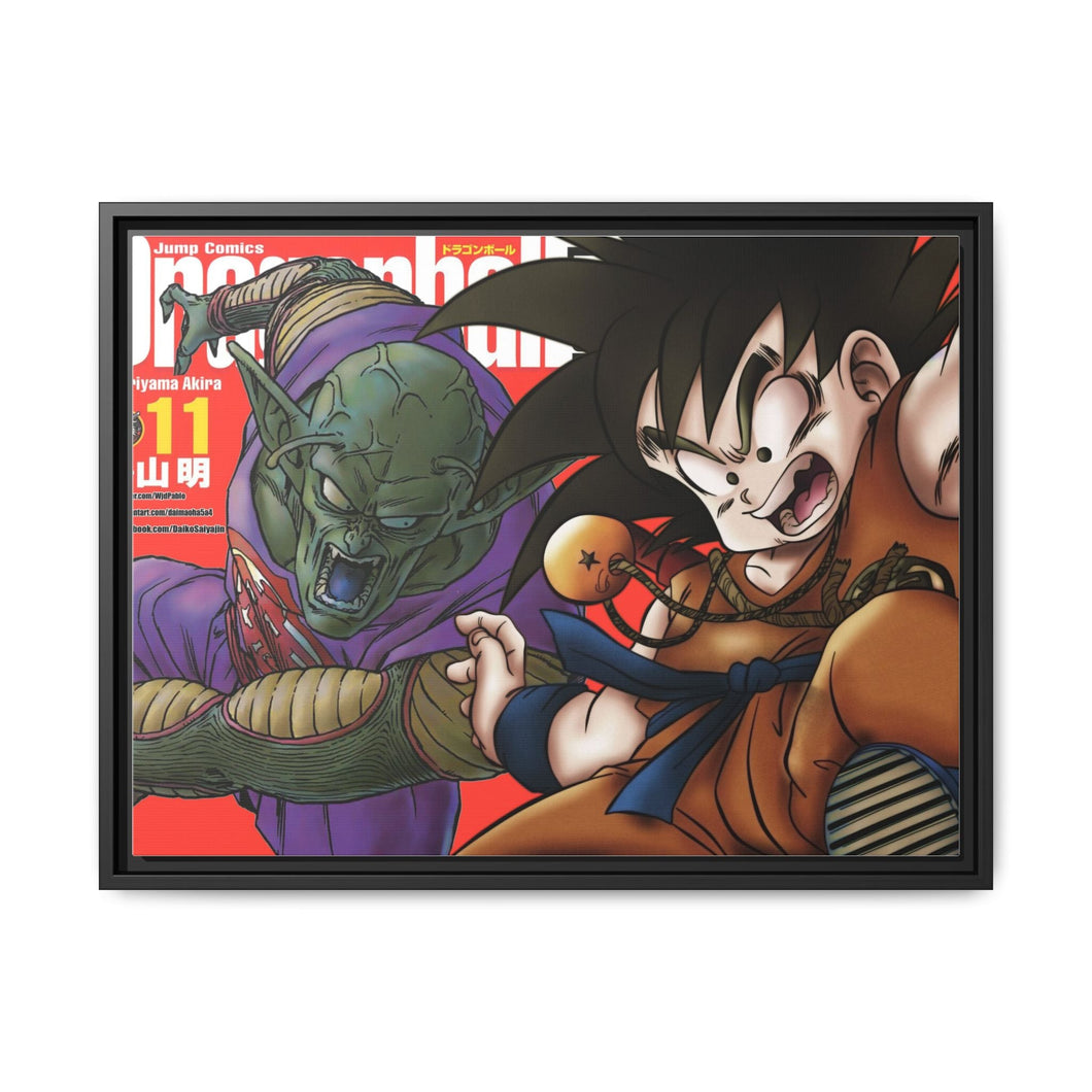 Goku Canvas Framed Art Print