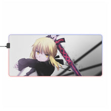 Load image into Gallery viewer, Fate/Stay Night RGB LED Mouse Pad (Desk Mat)
