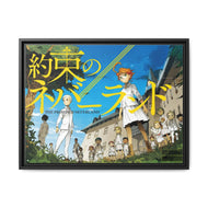 The Promised Neverland Ray, Norman, Emma, Phil, Gilda Canvas Framed Art Print