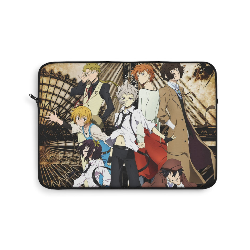 Bungou Stray Dogs Osamu Dazai, Atsushi Nakajima, Ranpo Edogawa, Akiko Yosano, Doppo Kunikida Laptop Sleeve