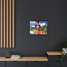 Load image into Gallery viewer, Anime Princess Mononoker Canvas Framed Art Print
