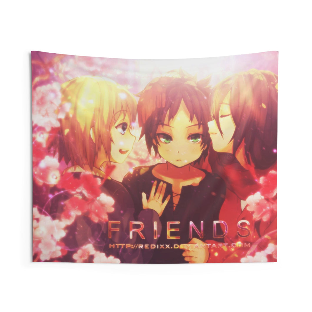 Anime Attack On Titan Indoor Wall Tapestry