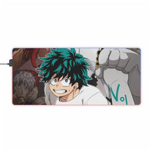 Load image into Gallery viewer, My Hero Academia Izuku Midoriya RGB LED Mouse Pad (Desk Mat)
