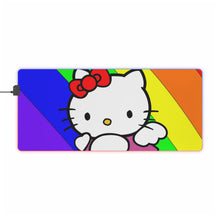 Load image into Gallery viewer, Anime Hello Kitty RGB LED Mouse Pad (Desk Mat)
