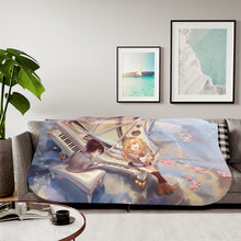 Load image into Gallery viewer, Kaori and Arima Sherpa Blanket
