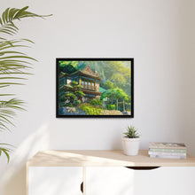 Load image into Gallery viewer, Miyamizu Residence Canvas Framed Art Print
