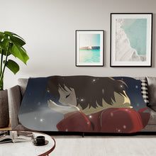 Load image into Gallery viewer, Anime ERASED Sherpa Blanket
