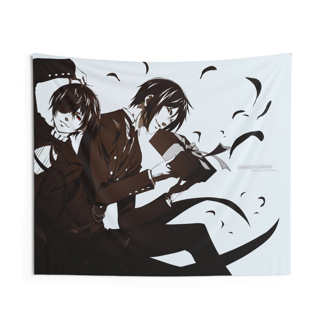 Black Butler Indoor Wall Tapestry