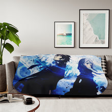 Load image into Gallery viewer, Guilty Crown Inori Yuzuriha Sherpa Blanket
