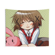 Hidamari Sketch Indoor Wall Tapestry