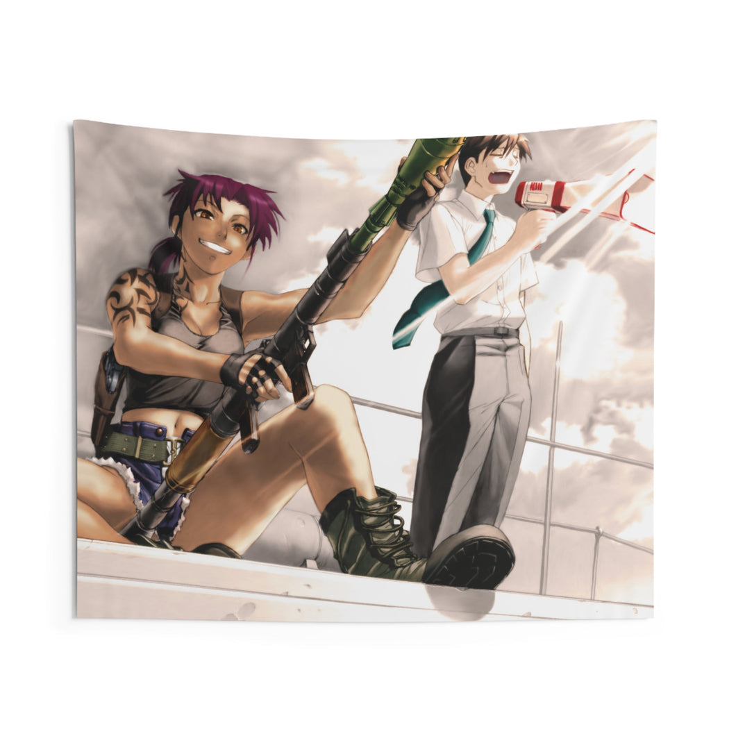 Black Lagoon Indoor Wall Tapestry