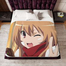 Load image into Gallery viewer, Toradora! Sherpa Blanket
