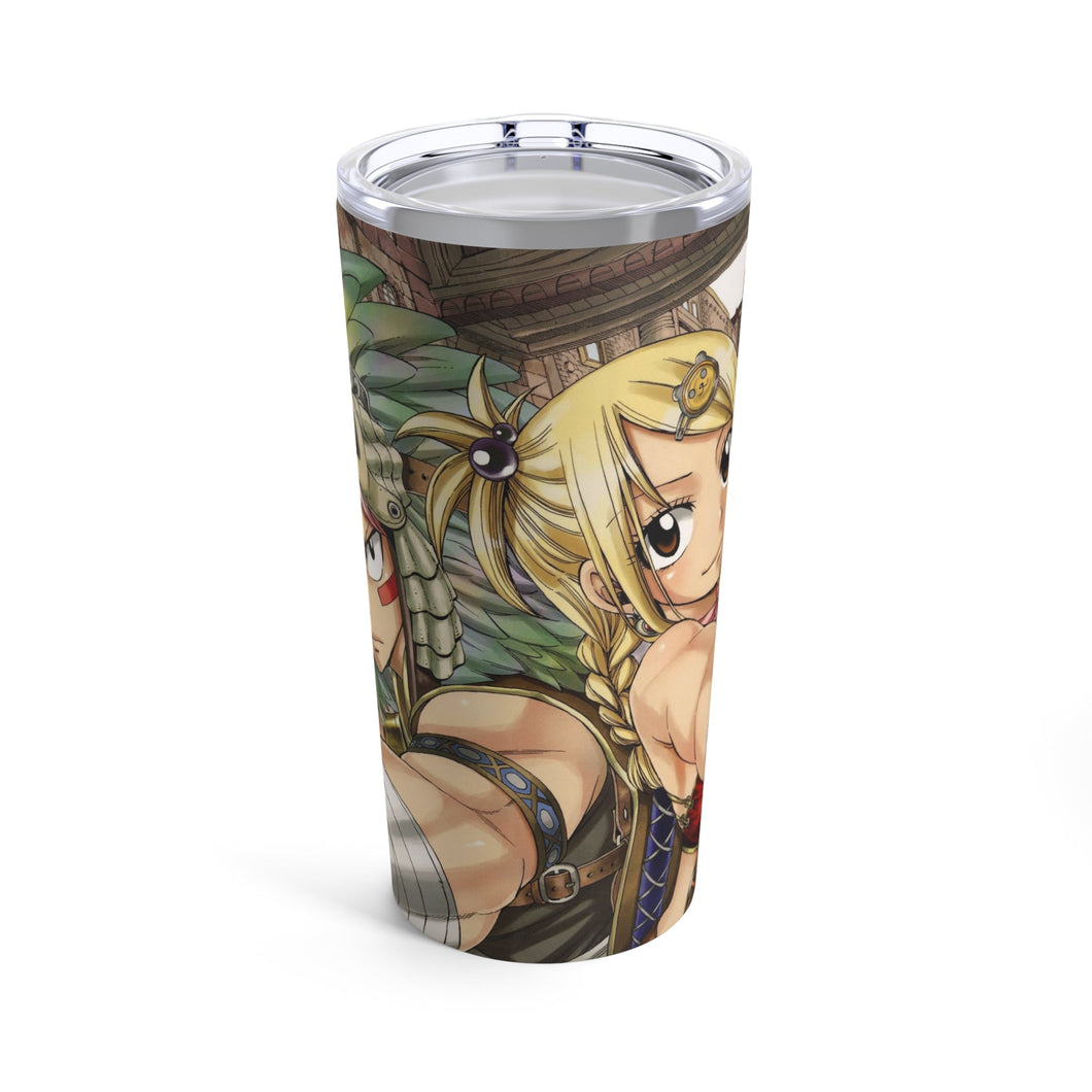 Fairy Tail Natsu Dragneel, Lucy Heartfilia Tumbler 20oz