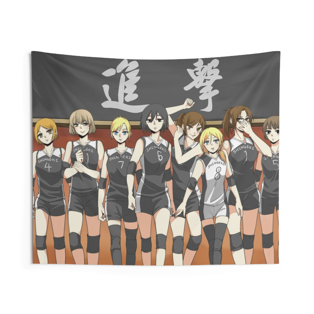 Anime Attack On Titan Indoor Wall Tapestry