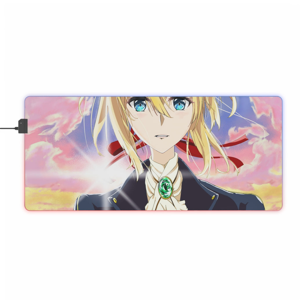 Violet Evergarden RGB LED Mouse Pad (Desk Mat)