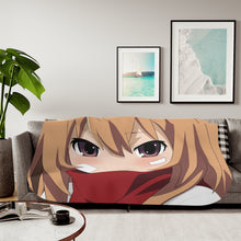 Load image into Gallery viewer, Toradora! Sherpa Blanket
