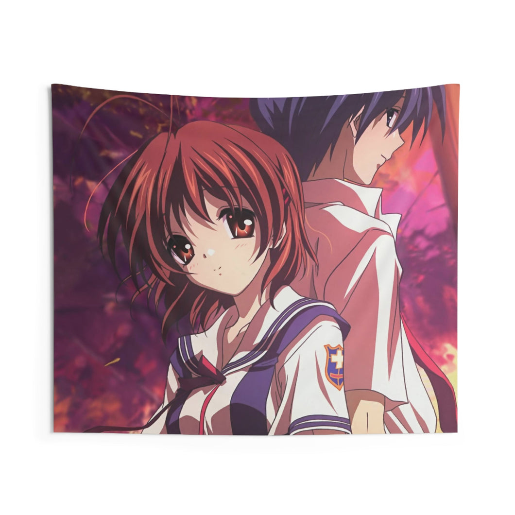 Tomoya Okazaki Indoor Wall Tapestry