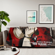 Load image into Gallery viewer, Anime Deadman Wonderland Sherpa Blanket
