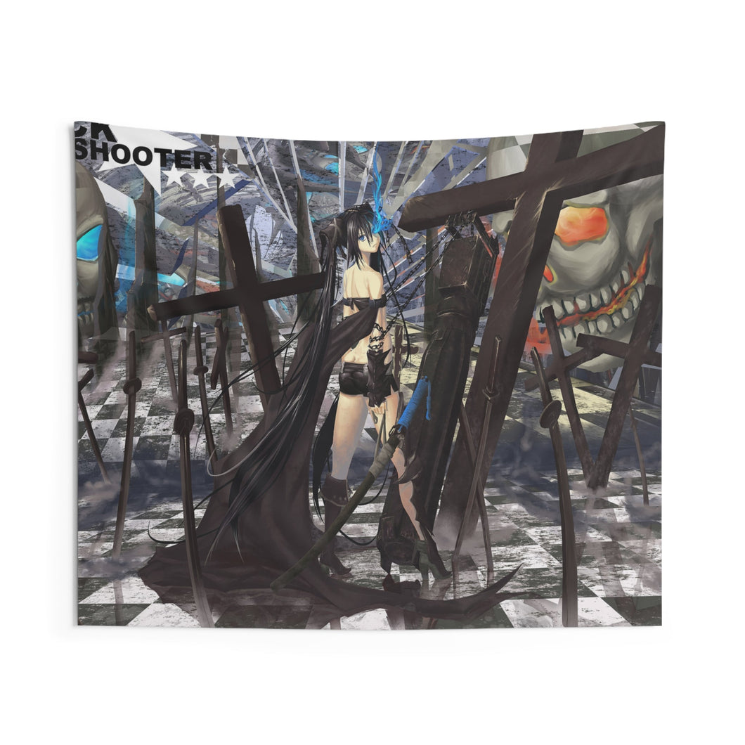Black Rock Shooter Indoor Wall Tapestry