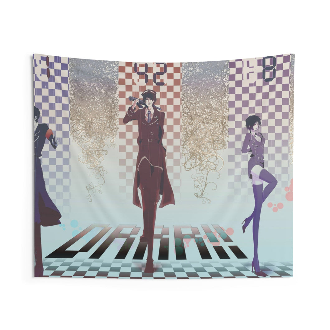Durarara!! Izaya Orihara, Anri Sonohara Indoor Wall Tapestry